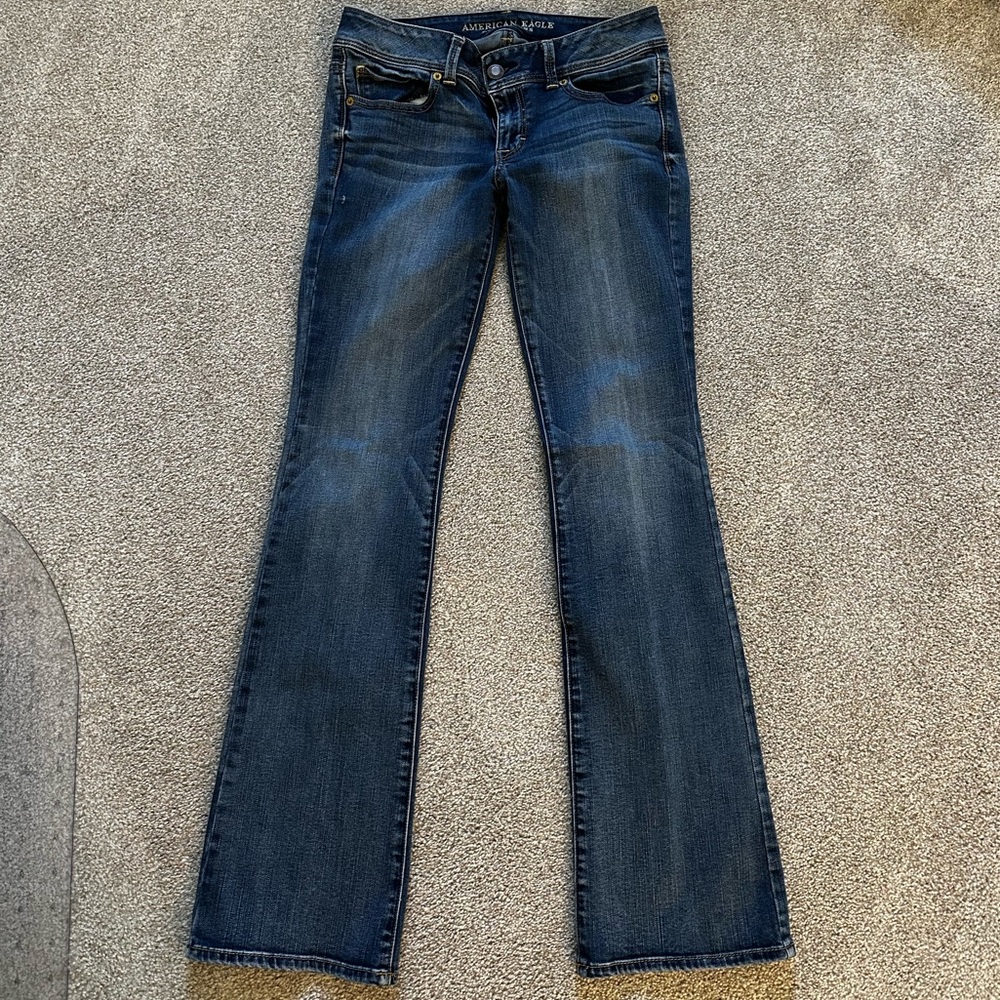 American Eagle Kick Boot Super Stretch Jeans